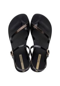 Buty do chodzenia damskie Ipanema Fashion Sand Viii Fem. Kolor: czarny. Materiał: materiał, syntetyk