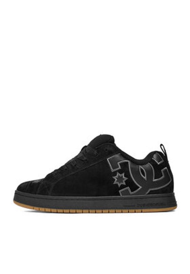 DC Shoes Sneakersy CEOWB-V5-10116M Czarny. Kolor: czarny. Materiał: zamsz, skóra