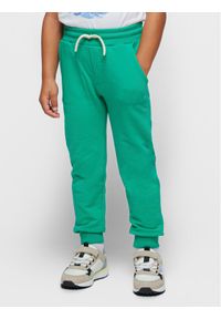 Mayoral Spodnie dresowe 742 Zielony Regular Fit. Kolor: zielony. Materiał: syntetyk