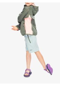 Kurtka dziewczęca CMP Cosmique. Kolor: zielony. Materiał: softshell. Sport: turystyka piesza #2