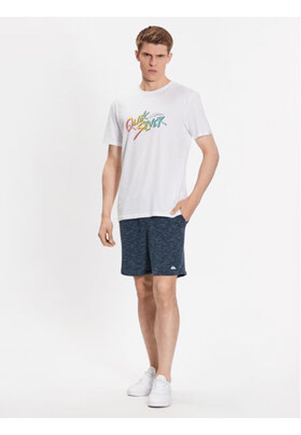 Quiksilver Szorty sportowe Bayrise EQYFB03322 Granatowy Regular Fit. Kolor: niebieski. Materiał: bawełna. Styl: sportowy