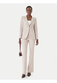 Rinascimento Marynarka CFC0127895003 Beżowy Slim Fit. Kolor: beżowy. Materiał: syntetyk #4