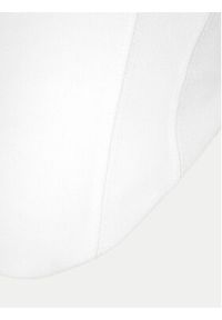 Gina Tricot Top 21293 Biały Slim Fit. Kolor: biały. Materiał: syntetyk