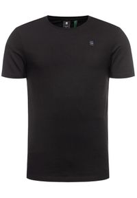 G-Star RAW - G-Star Raw T-Shirt Base-S D16411-336-6484 Czarny Regular Fit. Kolor: czarny. Materiał: bawełna
