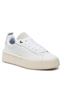 Lacoste Sneakersy Carnaby Platform 745SFA0040 Biały. Kolor: biały. Obcas: na platformie