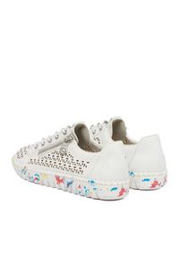 Rieker Półbuty CEO-M2357-80 Biały. Kolor: biały. Materiał: skóra, syntetyk #3