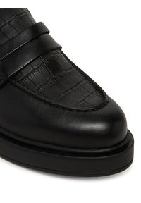 JOOP! Loafersy Coccodrilo Misto 4140008274-900 Czarny. Kolor: czarny. Materiał: skóra