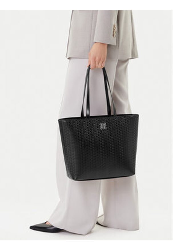 Nine West Torebka CEO-HAMPSHIRE-IV-LDA8170 Czarny. Kolor: czarny