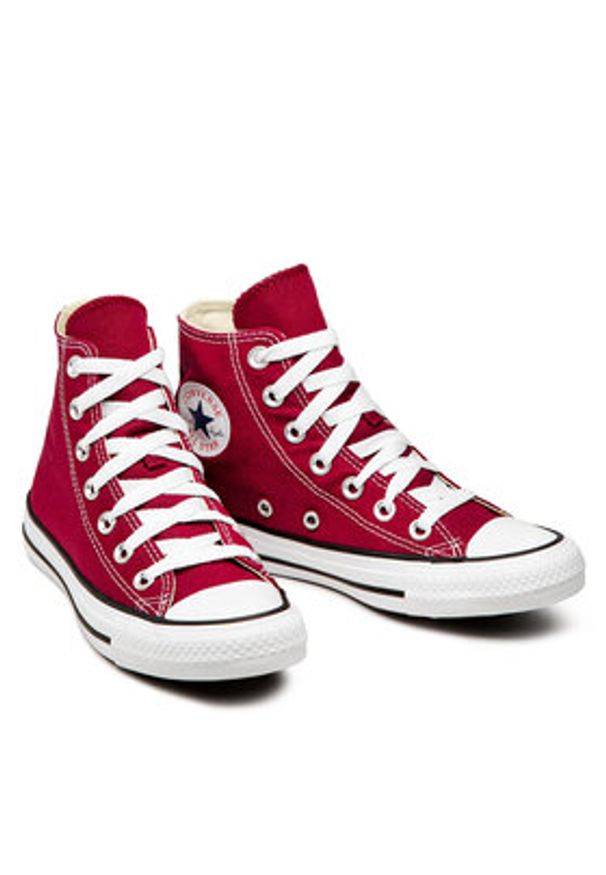 Converse Trampki All Star Hi Maroon M9613 Bordowy. Kolor: czerwony. Materiał: materiał. Model: Converse All Star