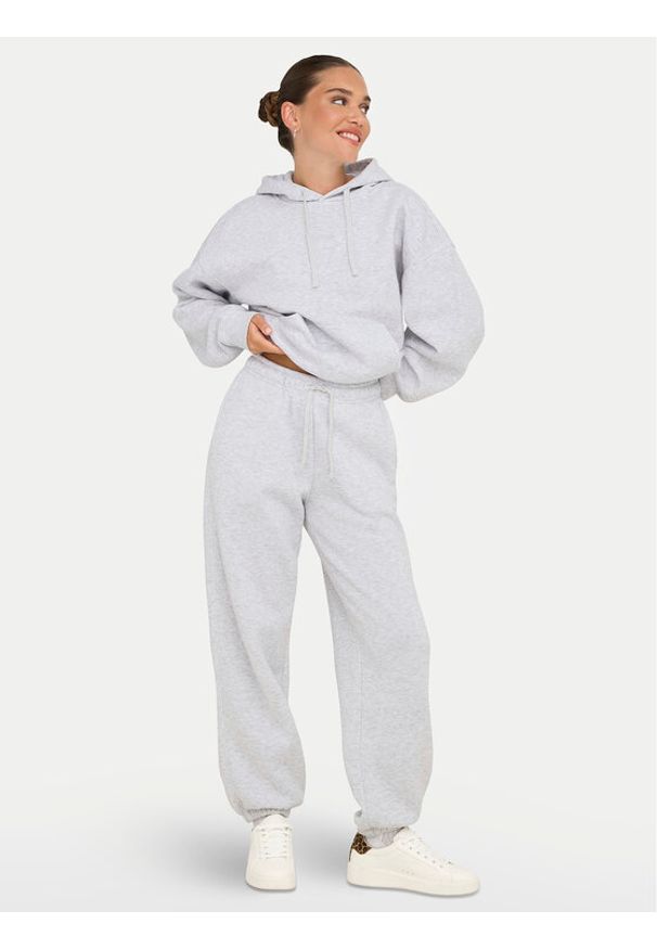 only - ONLY Spodnie dresowe Best 15357504 Szary Regular Fit. Kolor: szary. Materiał: bawełna
