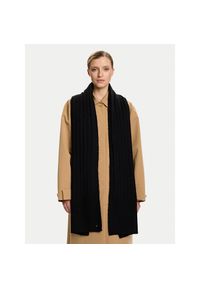 TOMMY HILFIGER - Szalik Tommy Hilfiger. Kolor: czarny