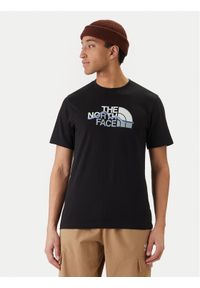 The North Face T-Shirt Mountain Line NF0A8GUX Czarny Regular Fit. Kolor: czarny. Materiał: bawełna #1