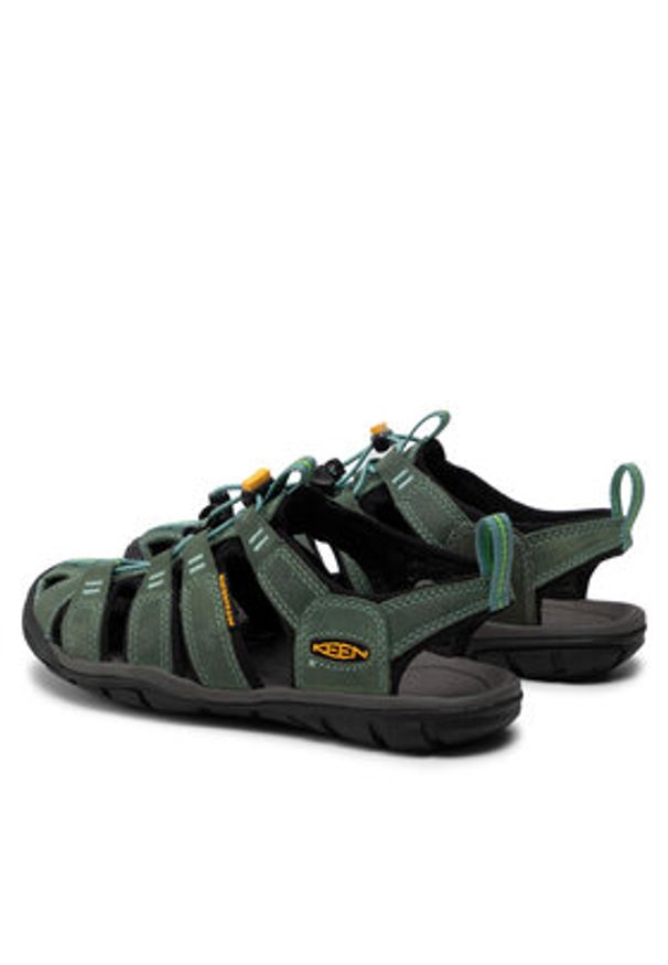 keen - Keen Sandały Clearwather Cnx Leather 1014371 Zielony. Kolor: zielony. Materiał: nubuk, skóra