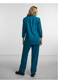 Pieces Marynarka Boss 17090996 Niebieski Regular Fit. Kolor: niebieski. Materiał: syntetyk #3