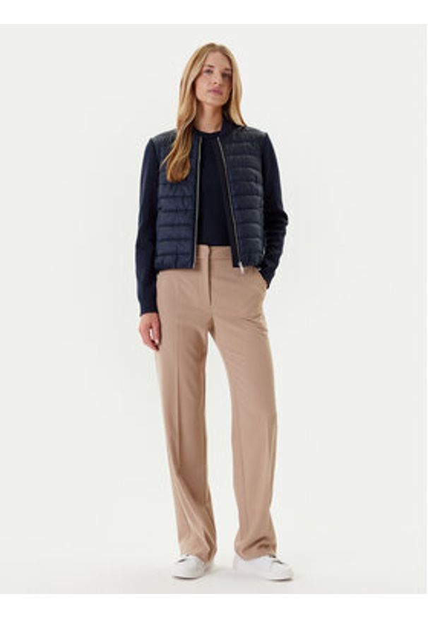 BOSS Kurtka bomber Pidina 50543236 Granatowy Regular Fit. Kolor: niebieski. Materiał: syntetyk