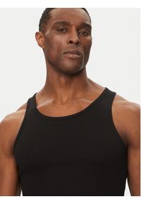 Jack & Jones - Jack&Jones Tank top Islington 12273156 Czarny Slim Fit. Kolor: czarny. Materiał: bawełna #3