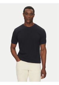 Liu Jo T-Shirt QA5124 J4925 Granatowy Regular Fit. Kolor: niebieski. Materiał: bawełna, jedwab