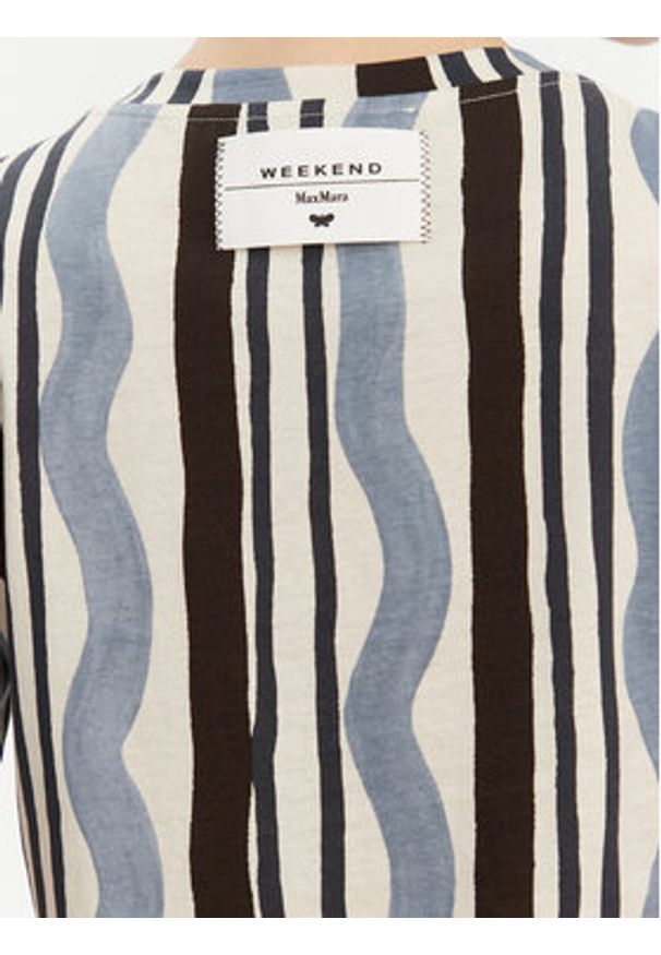 Weekend Max Mara T-Shirt Cadine 2515971012 Kolorowy Regular Fit. Materiał: bawełna. Wzór: kolorowy