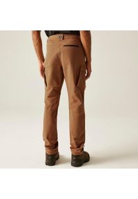 Regatta - Spodnie męskie cargo Questra. Kolor: brązowy. Sezon: lato. Sport: turystyka piesza #2