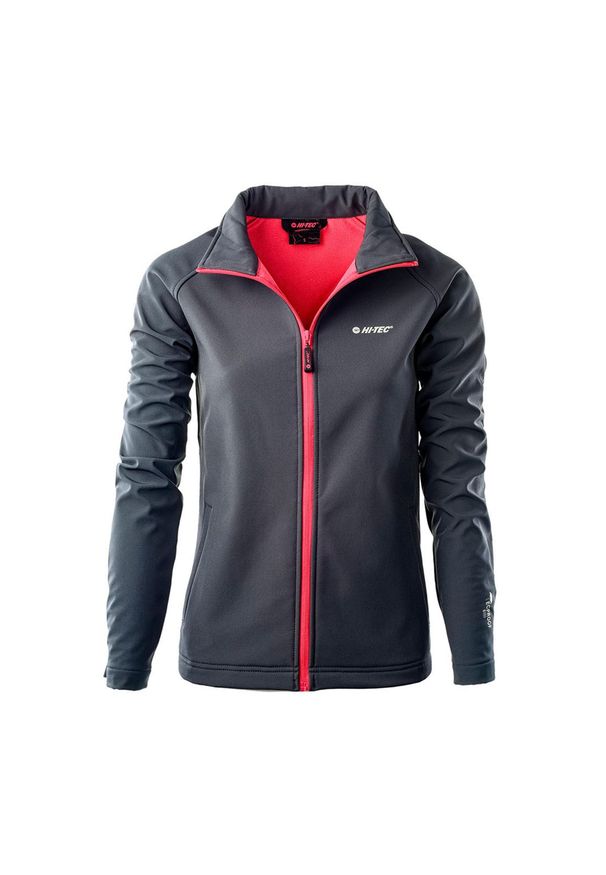 Hi-tec - Kurtka Damska Lucari Soft Shell. Kolor: różowy. Materiał: softshell. Sport: turystyka piesza