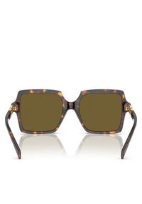 VERSACE - Versace Okulary przeciwsłoneczne 0VE4441 108/73 Brązowy. Kolor: brązowy