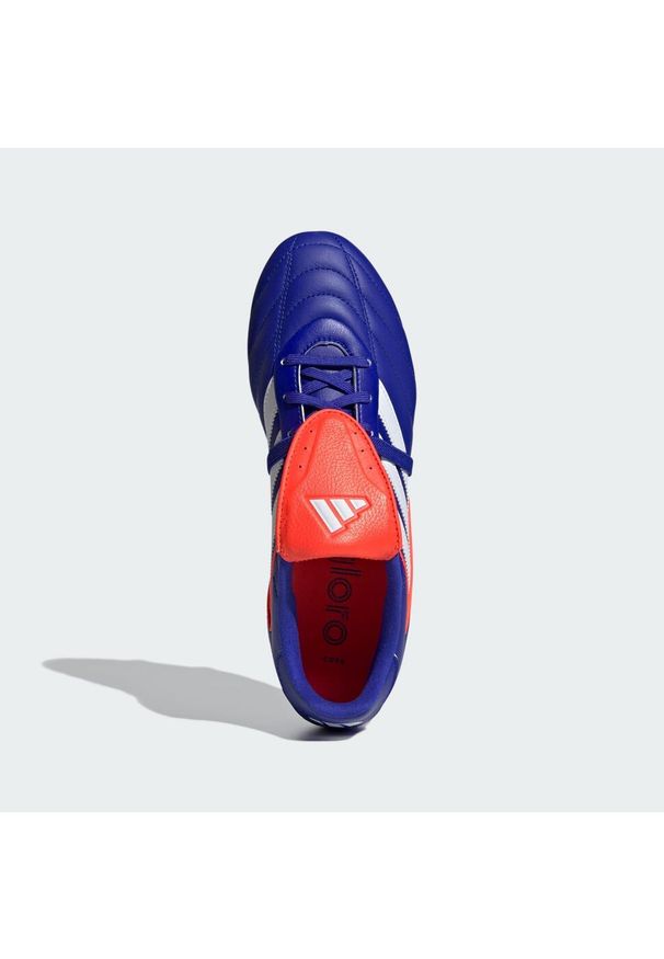 Adidas - Buty Copa Gloro 2 FG. Kolor: czerwony, niebieski, wielokolorowy, biały. Materiał: skóra. Sport: piłka nożna