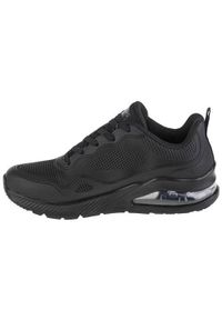 skechers - Buty do chodzenia męskie, Skechers Uno 2 - Vacationer. Kolor: czarny. Materiał: syntetyk, tkanina, materiał. Sport: turystyka piesza