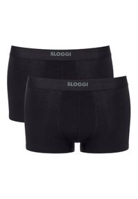 Sloggi Komplet bokserek 10222379 Czarny. Kolor: czarny. Materiał: bawełna #1