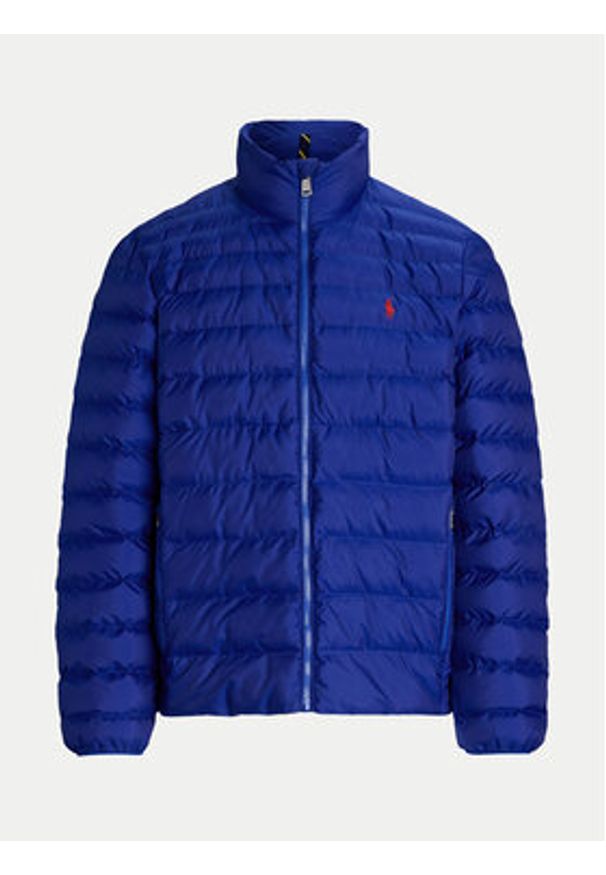 Polo Ralph Lauren Kurtka przejściowa 710949955005 Niebieski Regular Fit. Typ kołnierza: polo. Kolor: niebieski. Materiał: syntetyk