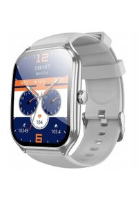 Hoco - HOCO smartwatch z funkcją rozmowy AMOLED Y28 srebrny. Rodzaj zegarka: smartwatch. Kolor: srebrny