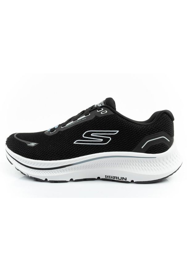 skechers - Buty sneakersy sportowe męskie Skechers Go Run. Okazja: na co dzień. Kolor: czarny. Model: Skechers Sport. Sport: bieganie