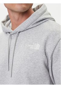 The North Face Bluza Essential NF0A89ES Szary Regular Fit. Kolor: szary. Materiał: bawełna #5