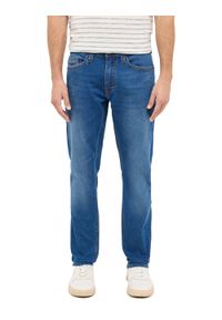 Męskie Spodnie Jeansowe Mustang Style Oregon Slim Denim Blue 1016316 5000 503 #1