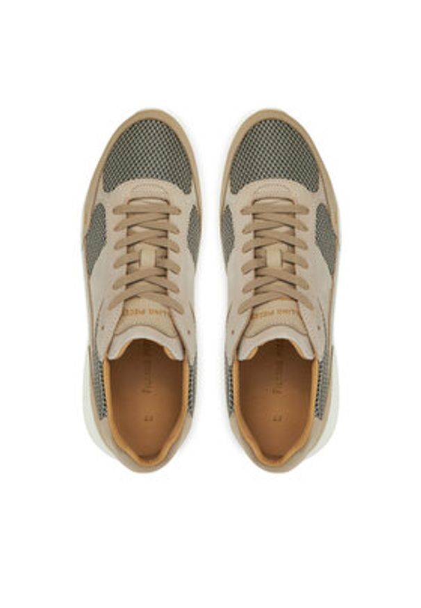 Filling Pieces Sneakersy Jet Runner 58125121919 Beżowy. Kolor: beżowy. Materiał: skóra