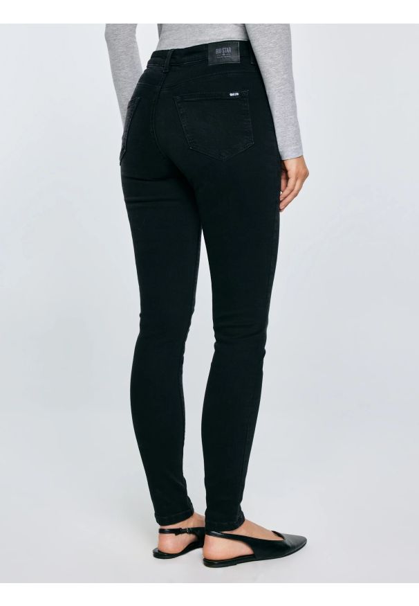 Big-Star - Jeansy damskie skinny ciemnoszare Ariana 896. Kolor: szary. Styl: klasyczny