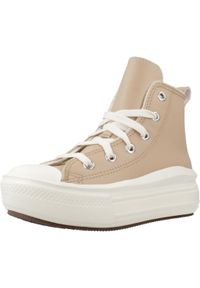Converse - Kapcie CONVERSE CHUCK TAYLOR ALL STAR MOVE HI Rose. Kolor: różowy. Materiał: tkanina, skóra