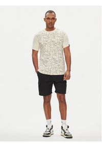 Ellesse T-Shirt Gilliano SHV20113 Écru Regular Fit. Materiał: bawełna