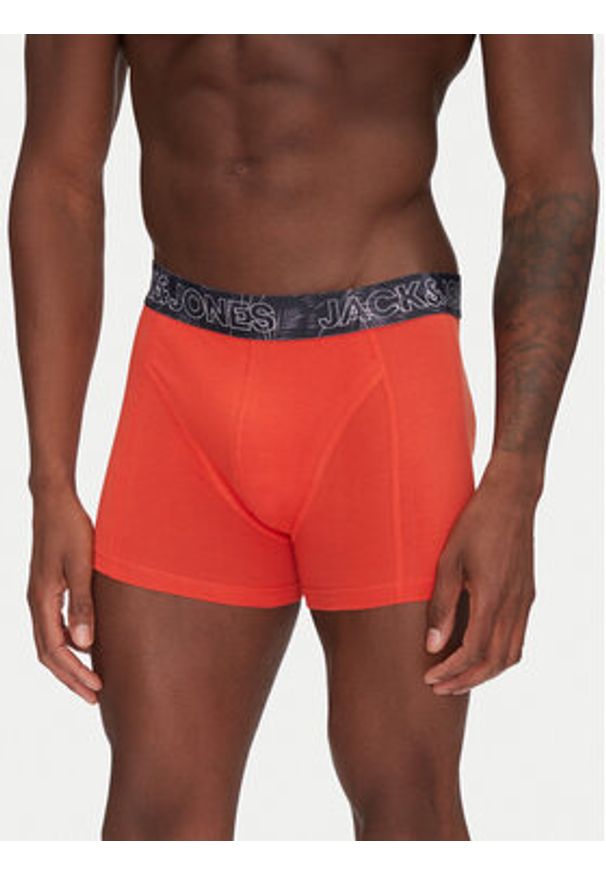 Jack & Jones - Jack&Jones Komplet 5 par bokserek Pete 12277587 Kolorowy. Materiał: bawełna. Wzór: kolorowy