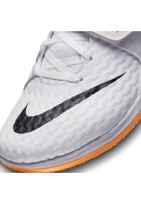 Buty Nike High Jump Elite M 806561-102 białe. Kolor: biały. Materiał: skóra. Sport: fitness