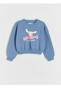 Reserved - Bluza Cinnamoroll - jasnoniebieski. Kolor: niebieski. Materiał: bawełna, dzianina. Długość: krótkie #1