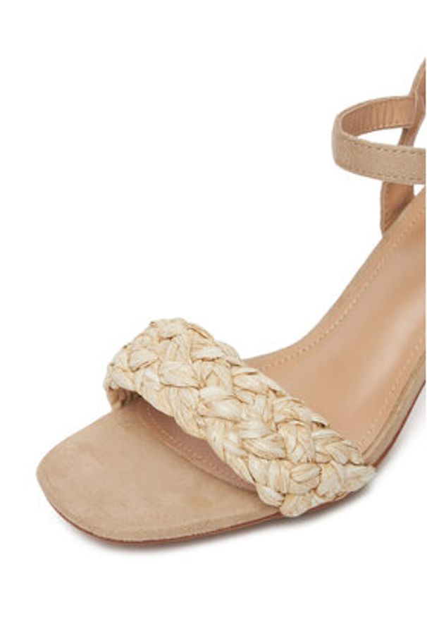 DeeZee Sandały XFV3269-84 Beżowy. Kolor: beżowy. Materiał: syntetyk