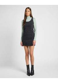 Lee - LEE DAMSKA SUKIENKA JEANSOWA FOREVERFIT DRESS BLACK AVEY 112355124 LI66017916. Materiał: jeans #4
