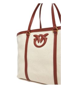 Pinko - PINKO Torebka Miranda Shopper Classic PE 25 PLTT 104714 A2G2 Beżowy. Kolor: beżowy