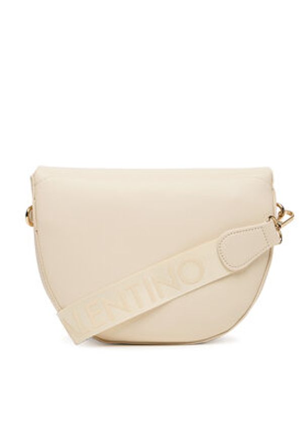 VALENTINO - Valentino Torebka Bigs VBS3XJ02 Écru. Kolor: kremowy. Materiał: skórzane