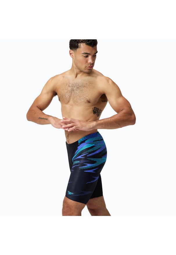 Jammery pływackie męskie Speedo HyperBoom V-Cut Jammer. Kolor: czarny