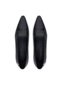 TOMMY HILFIGER - Tommy Hilfiger Szpilki Squared Toe High Heel Lth Pump FW0FW09510 Czarny. Kolor: czarny. Materiał: skóra. Obcas: na szpilce #2