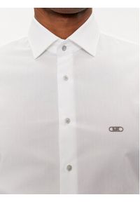 Michael Kors Koszula MK0DS01288 Biały Slim Fit. Kolor: biały. Materiał: bawełna #5
