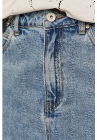 medicine - Medicine - Spódnica jeansowa. Okazja: na co dzień. Kolor: niebieski. Materiał: jeans. Wzór: gładki. Styl: casual #3