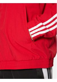 Adidas - adidas Bluza adicolor Firebird IT2495 Czerwony Loose Fit. Kolor: czerwony. Materiał: syntetyk #3