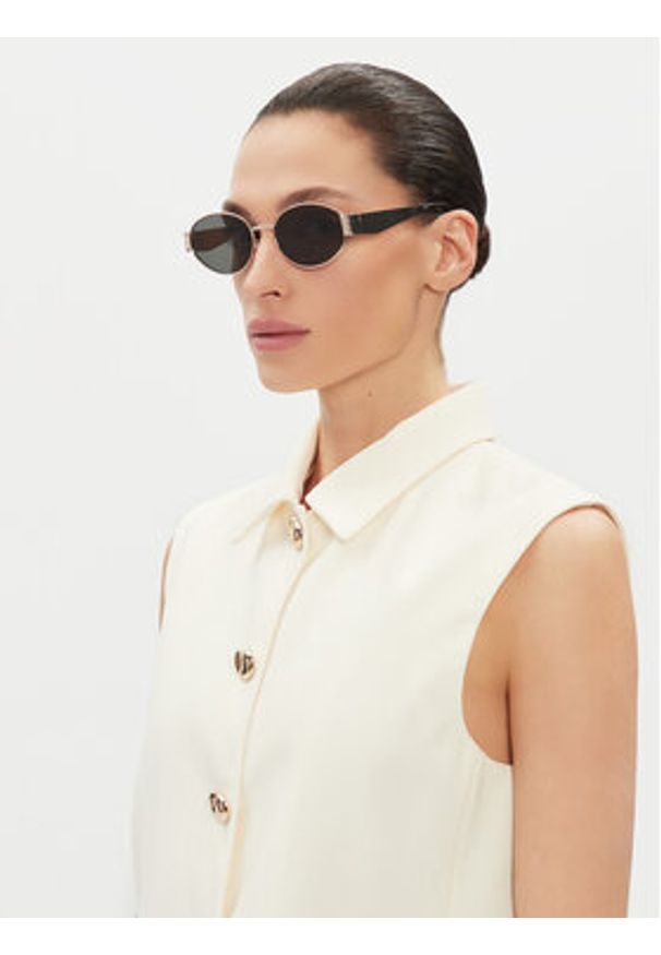 Jenny - JENNY Okulary przeciwsłoneczne 4WF-001-SS25 Czarny. Kolor: czarny